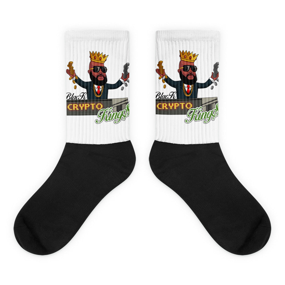 Black Crypto Kings socks